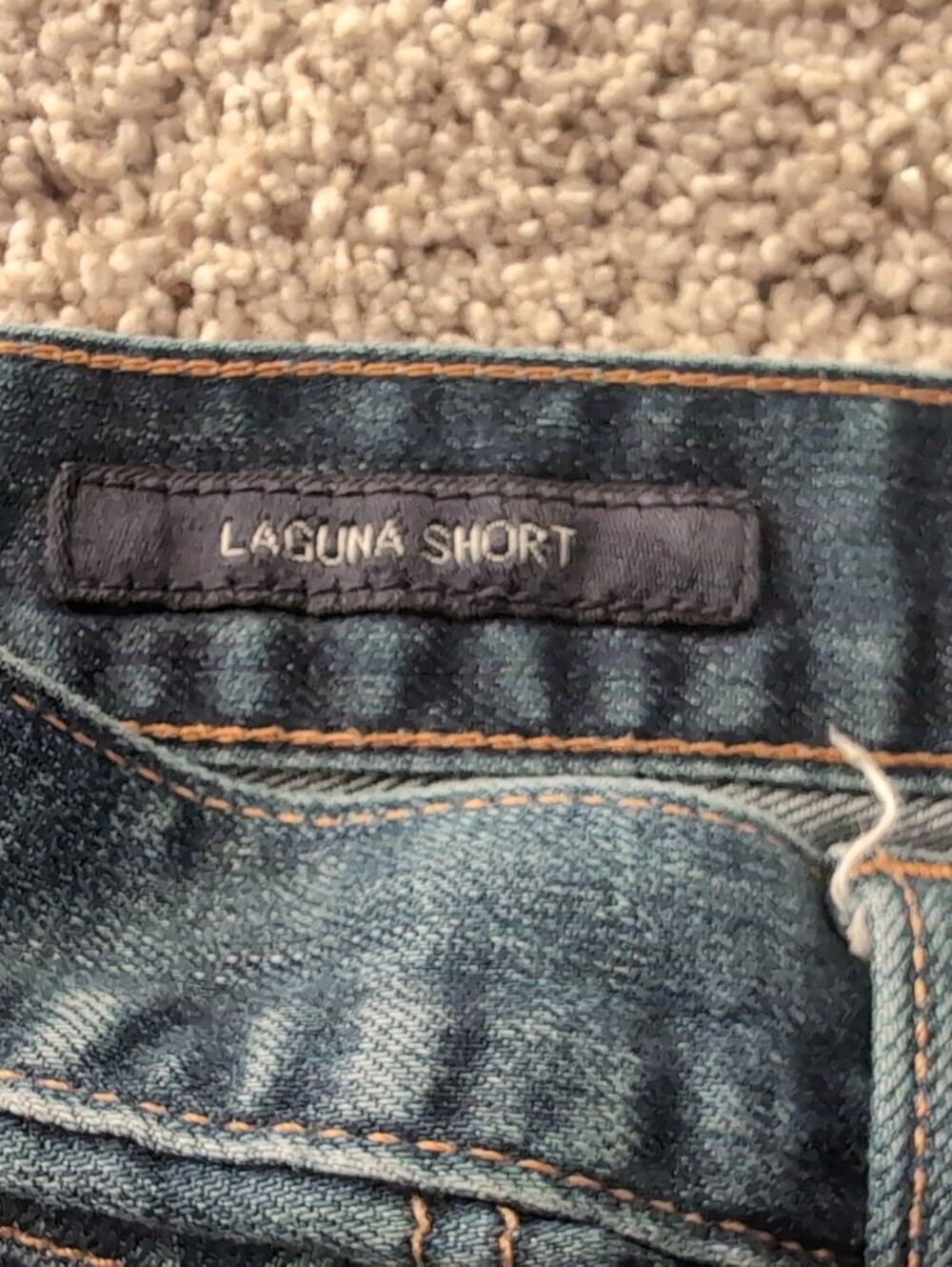Women's USA Lucky Brand Blue Laguna Shorts W/ Stars & Stripes Pockets Sz. 10/30 - Picture 3 of 6